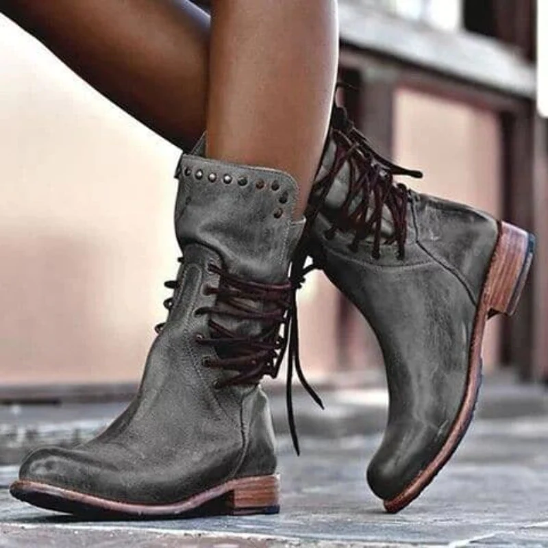 Ashcroft Heritage™ – Vintage Leder Schnürstiefel