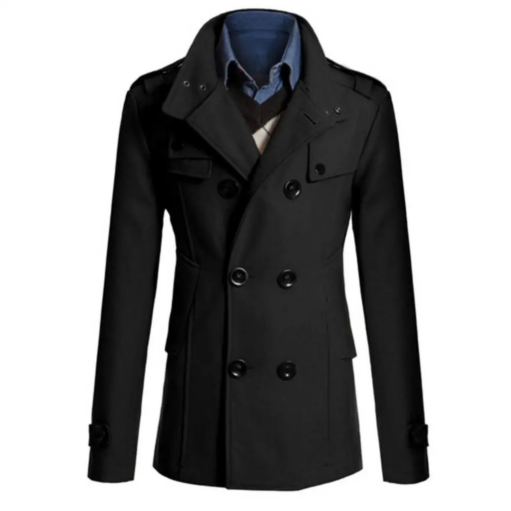 Oblique Cromwell Peacoat
