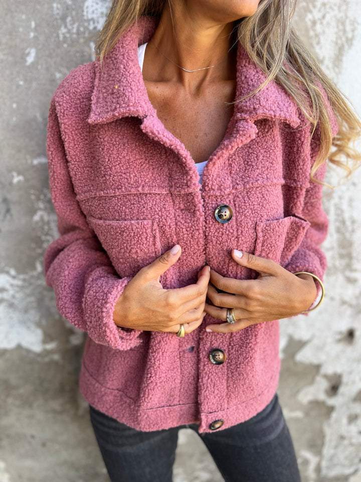 Alisette | Gemütlich Knopfjacke