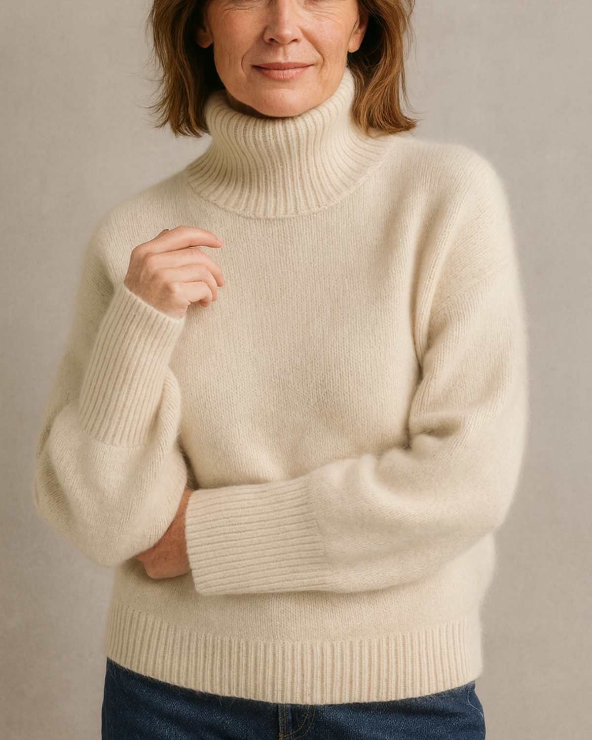 Annelise – Hochhals Cashmere Pullover