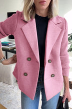 Alvara | Schicker Blazer mit Strickärmeln