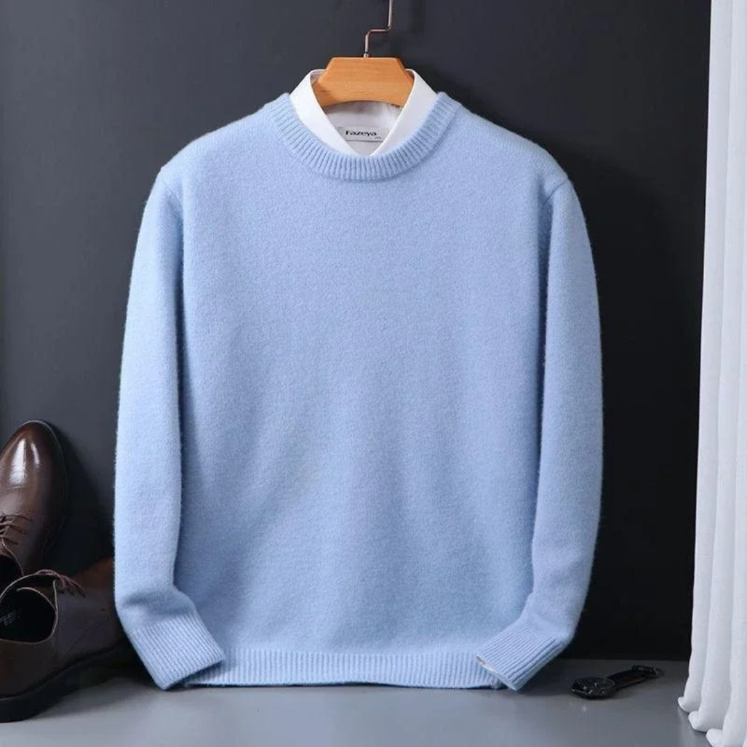 Giles Cashmere Pullover | 3er-Pack – Blaue Auswahl