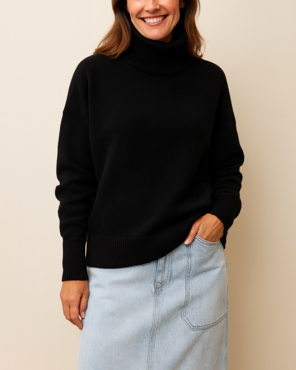 Juliana | Eleganter Kaschmir Pullover