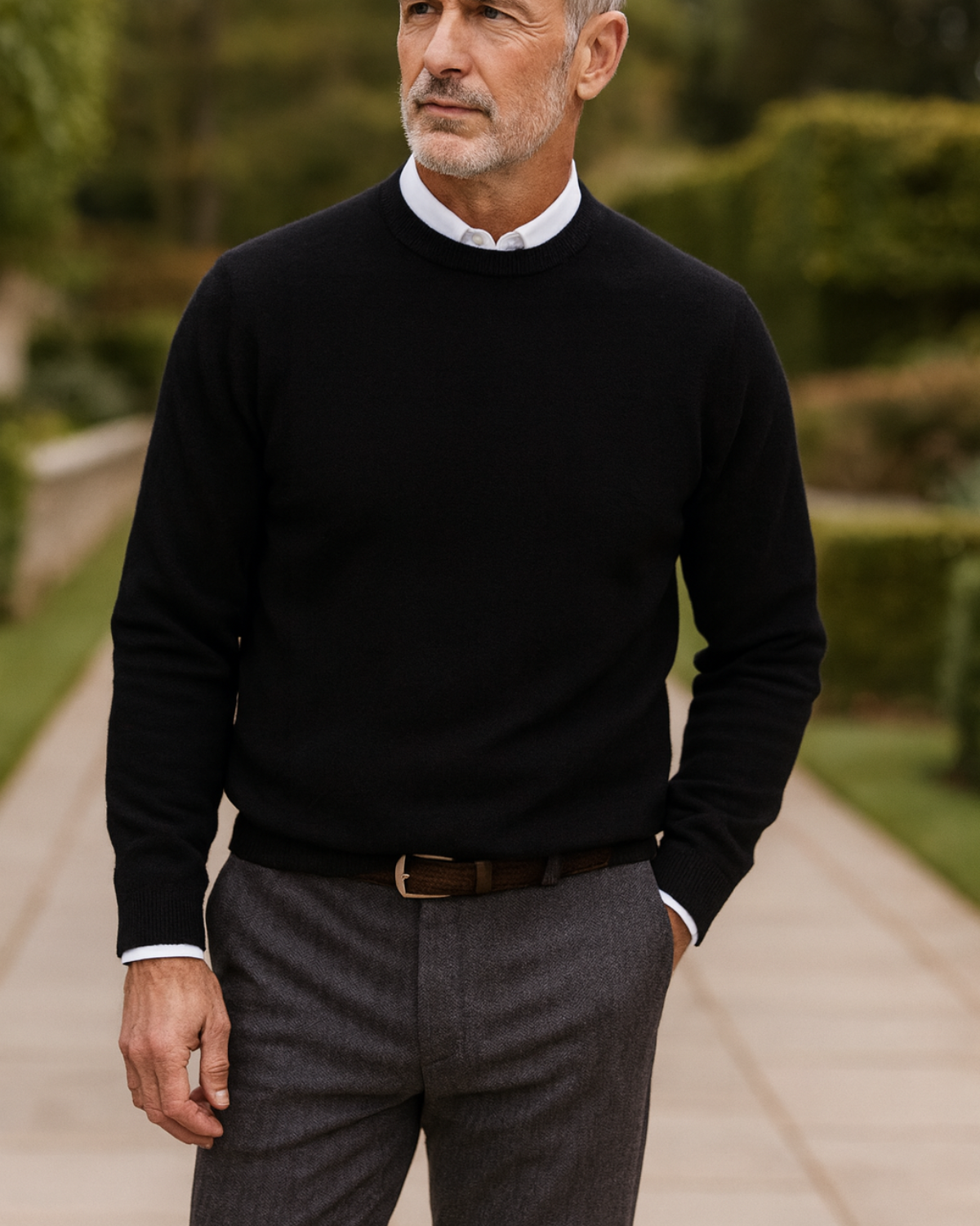 Gilsen | Kaschmir Rundhals-Pullover