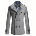 Oblique Cromwell Peacoat