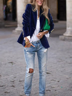 ORIANA | ELEGANTER VELVET BLAZER