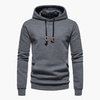 Harwood | Lässig Passender Waffelstoff Hoodie für Männer