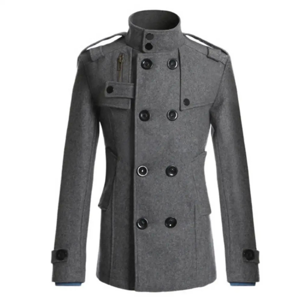 Oblique Cromwell Peacoat