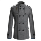 Oblique Cromwell Peacoat