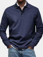 Helios | Luxus Langarm-Polo