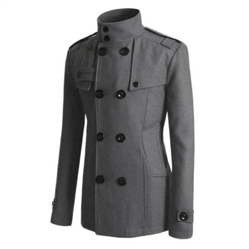 Oblique Cromwell Peacoat