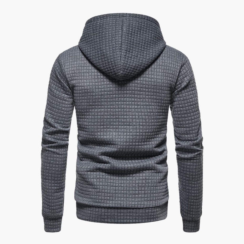 Harwood | Lässig Passender Waffelstoff Hoodie für Männer