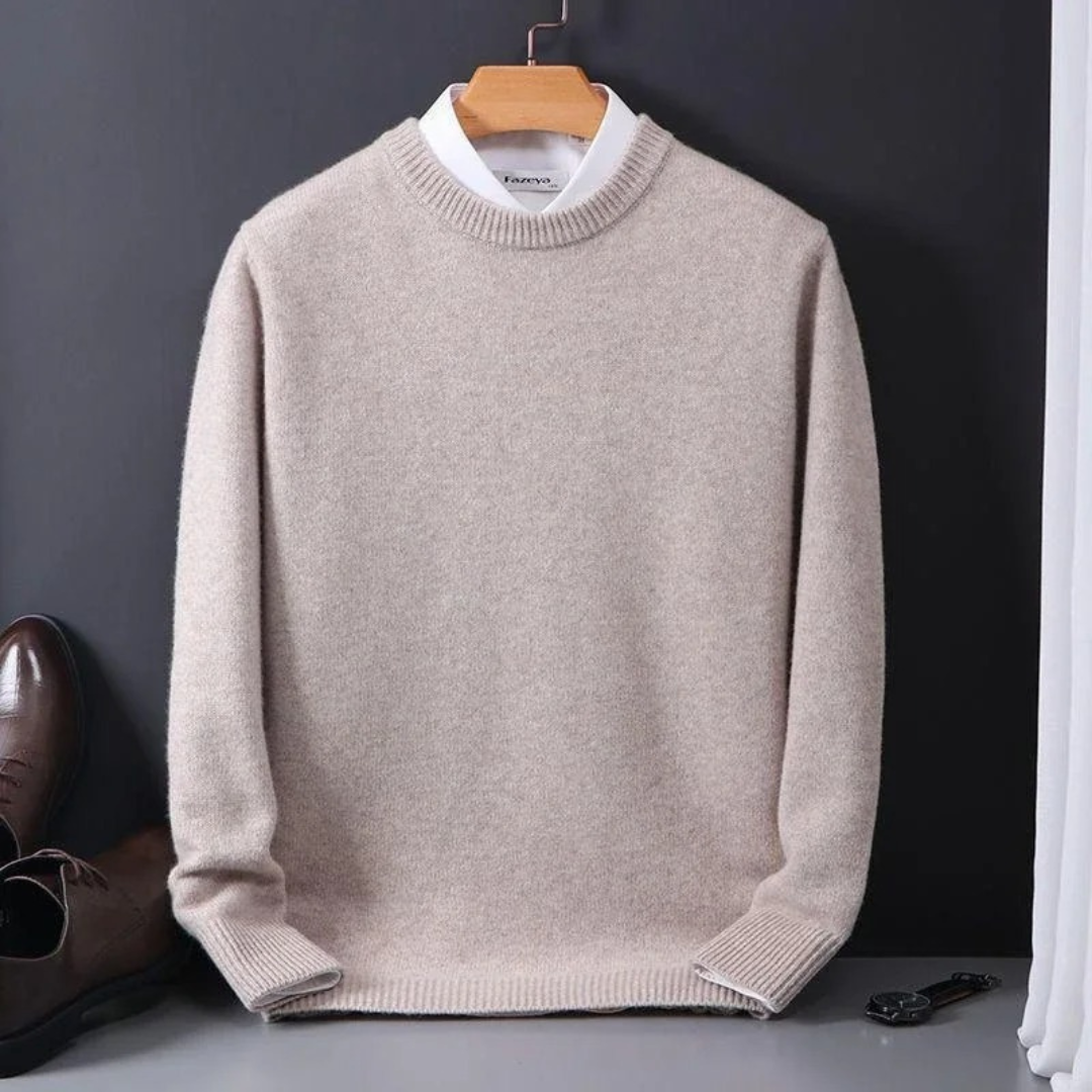 Gilsen | Kaschmir Rundhals-Pullover