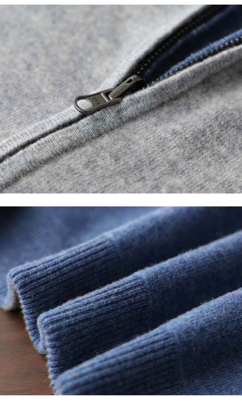 Ellington 100% Kaschmir Zip-Jacke