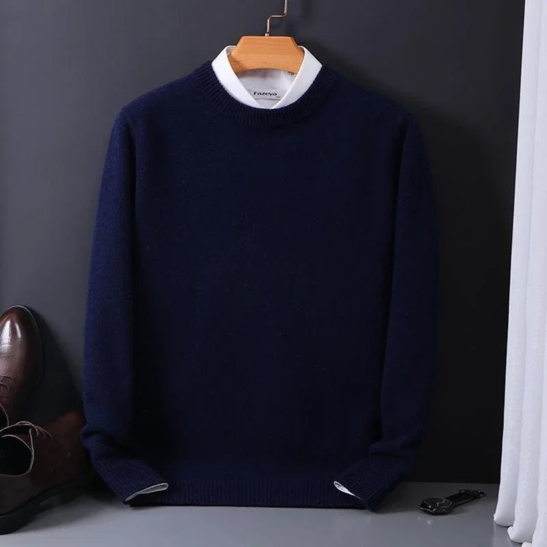 Gilsen | Kaschmir Rundhals-Pullover