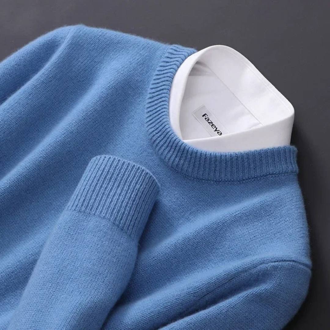 Gilsen | Kaschmir Rundhals-Pullover
