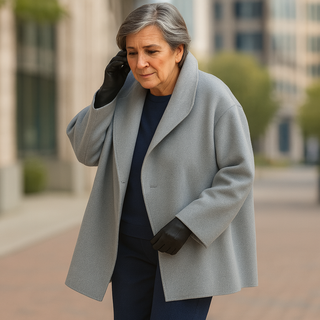 Emara London | Eleganter, lockerer Mantel für Frauen