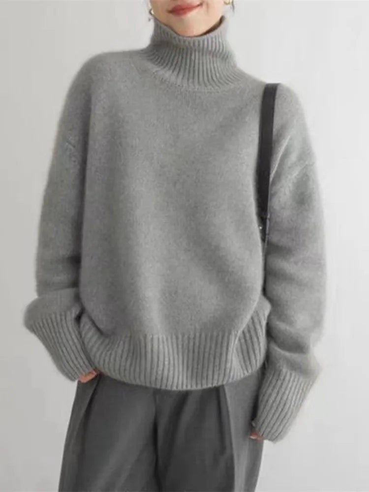Annelise – Hochhals Cashmere Pullover
