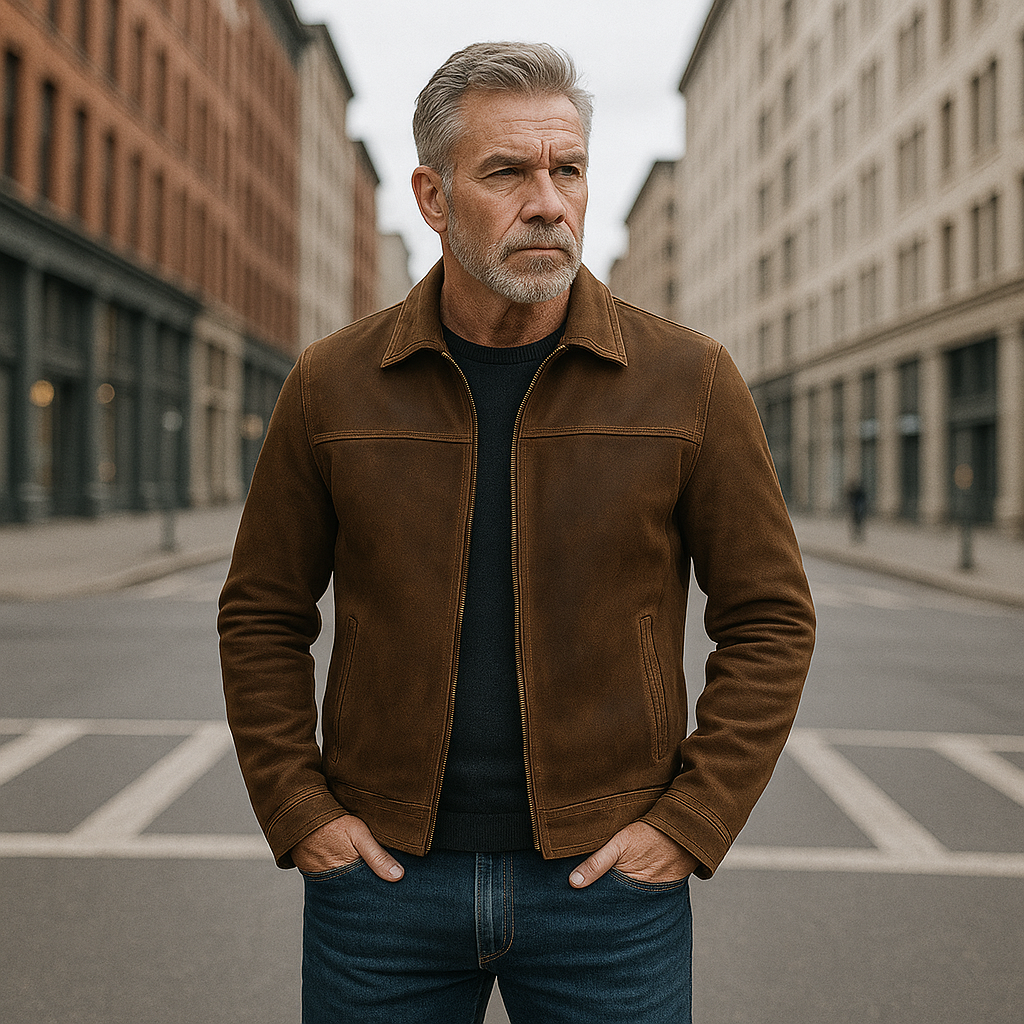 Alverson - Zeitlosi Lederjacke