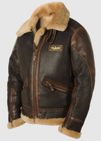 Bravion | Klassisch Aviator Jacke