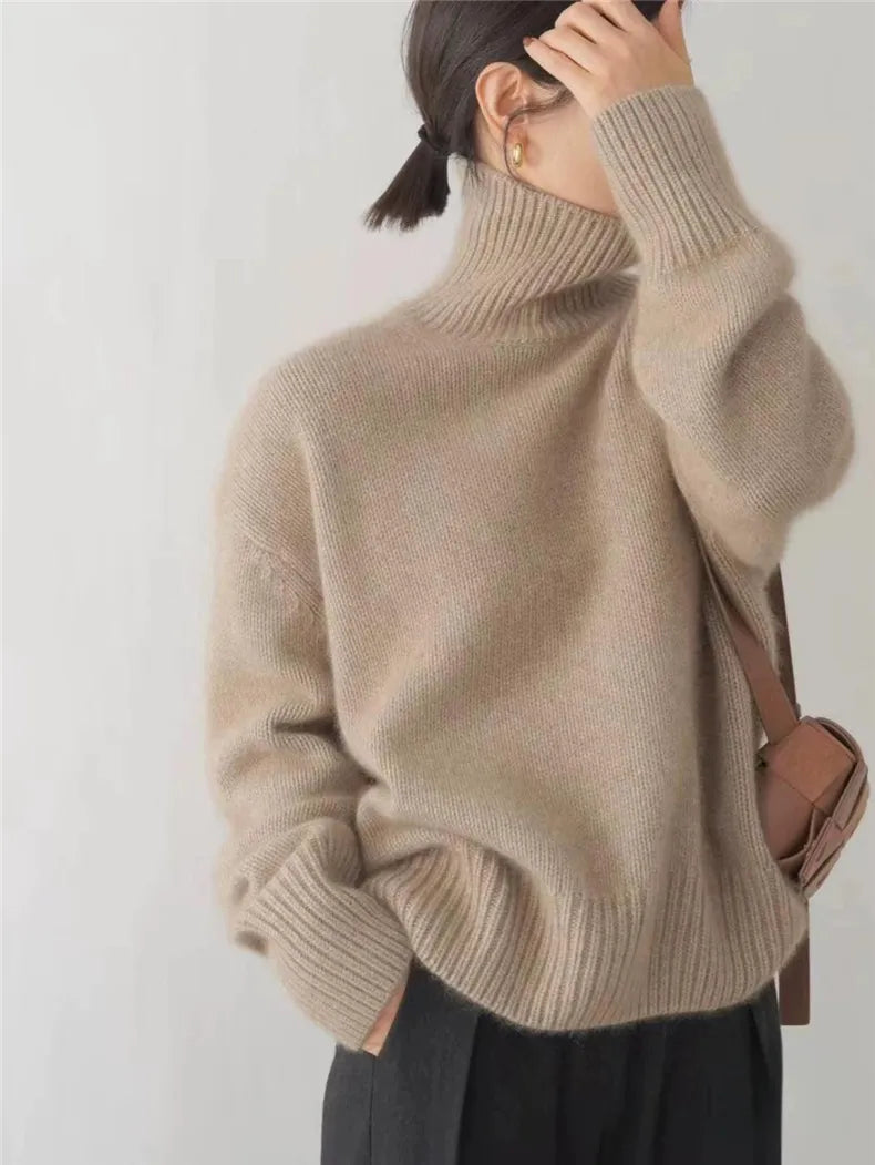 Annelise – Hochhals Cashmere Pullover