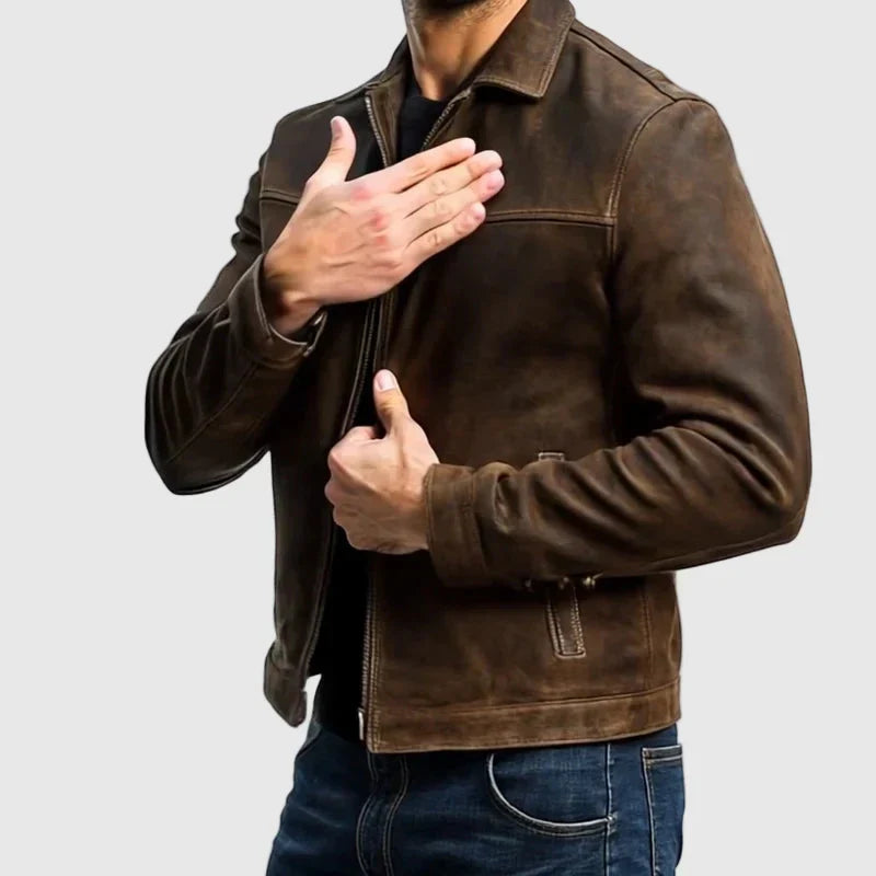 Lewis | Vegane Lederjacke