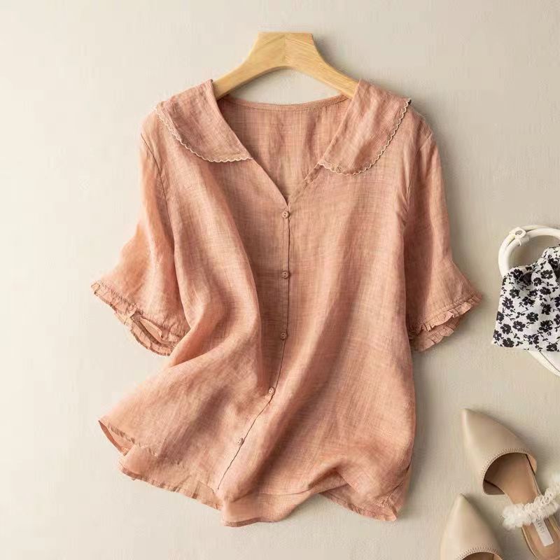 Adella Leinenbluse