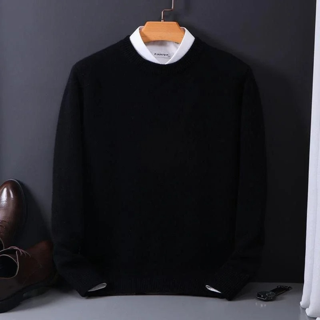 Gilsen | Kaschmir Rundhals-Pullover