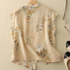Amara Leinen Top