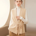 Calyra Weichs Cashmere Binder-Weste