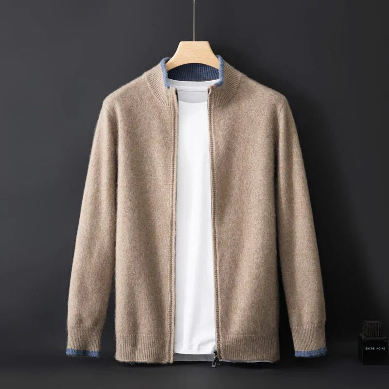 Rinu Kaschmir Zip-Jacke