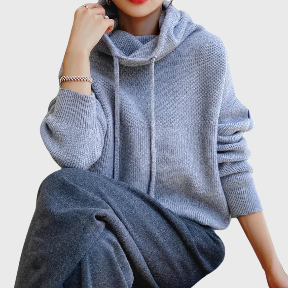 Miraé Bequemer Kaschmir Hoodie