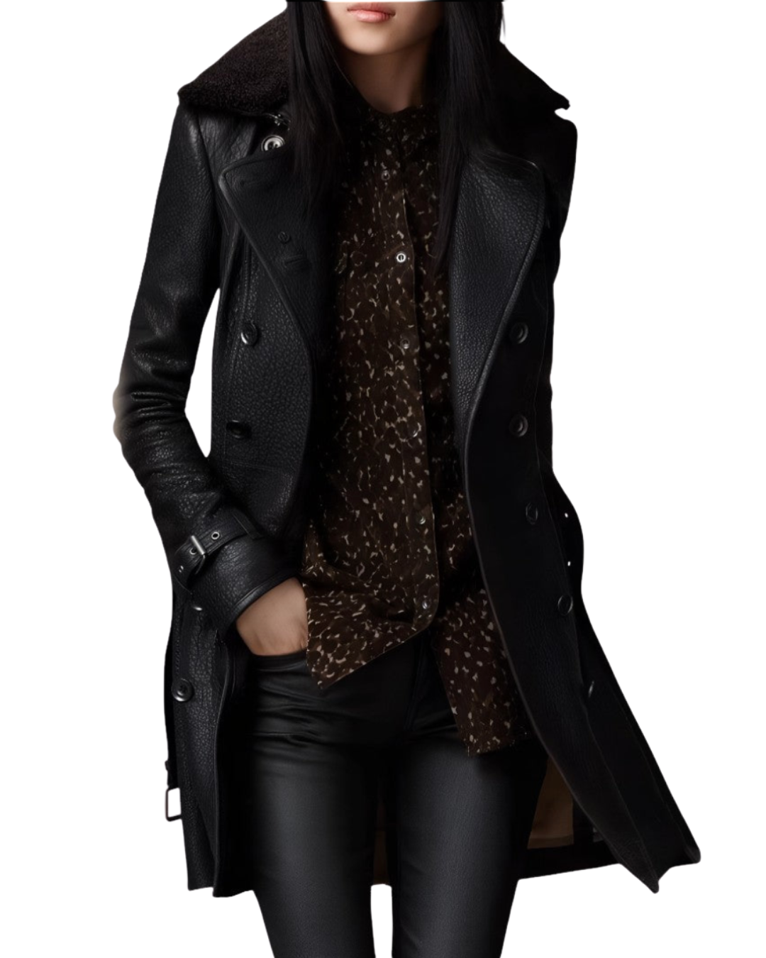 Romy | Moderner Trenchcoat mit feinem Stil