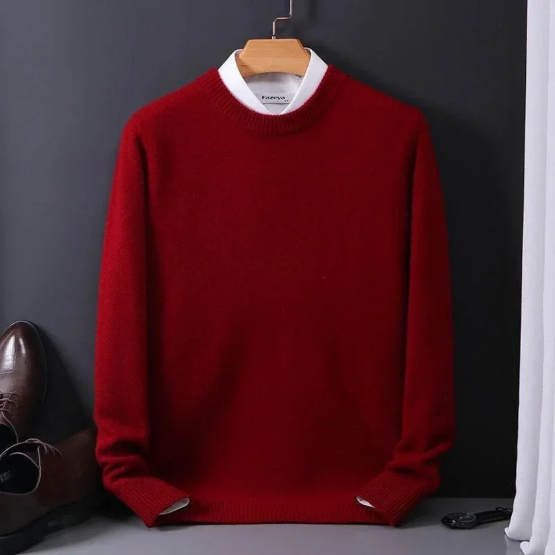 Gilsen | Kaschmir Rundhals-Pullover