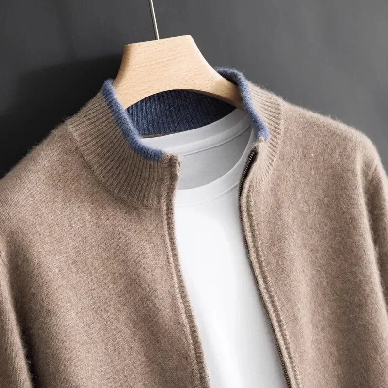 Rinu Kaschmir Zip-Jacke