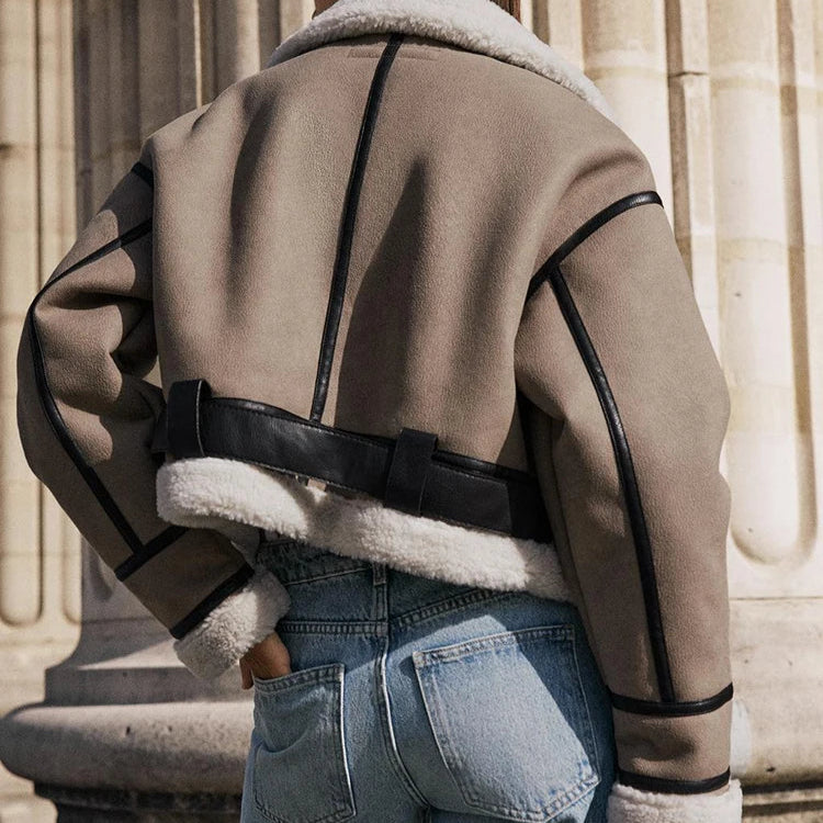 Elyra | Vielseitige khaki Jacke