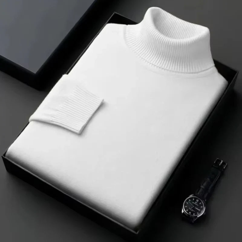 Aldren Genève™ | Luxuriöser Merino Rollkragenpullover für Männer