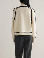 Noëlla | Signature Kaschmir-Kontrast pullover
