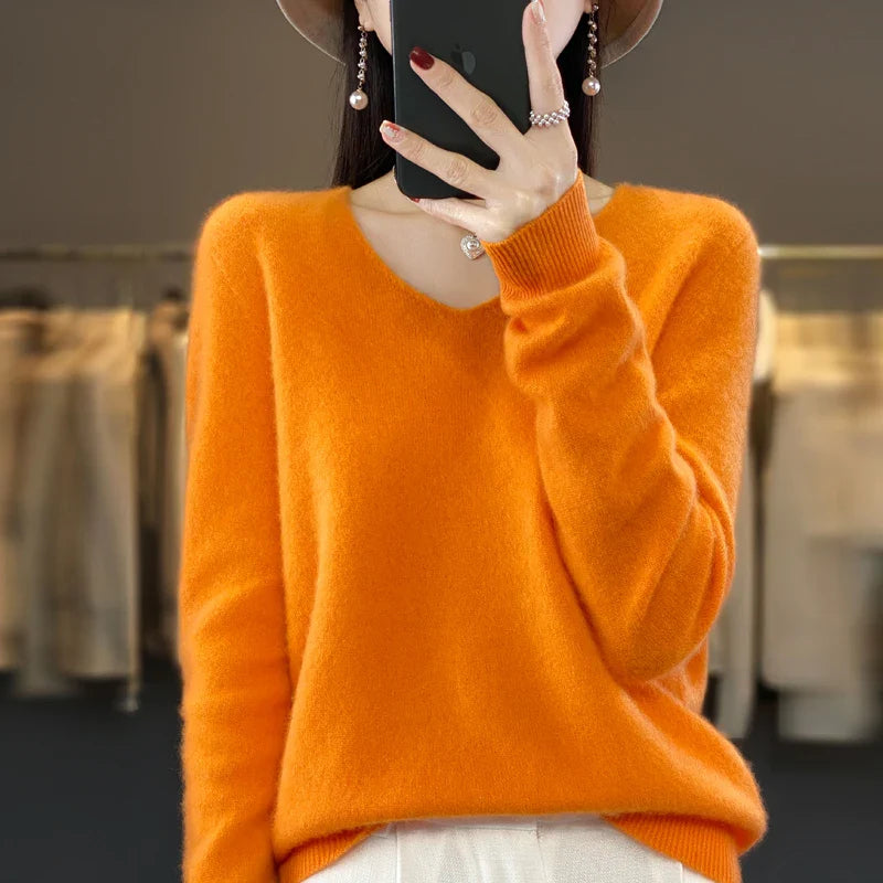 Amelien | Cashmere Weich-Touch Pullover