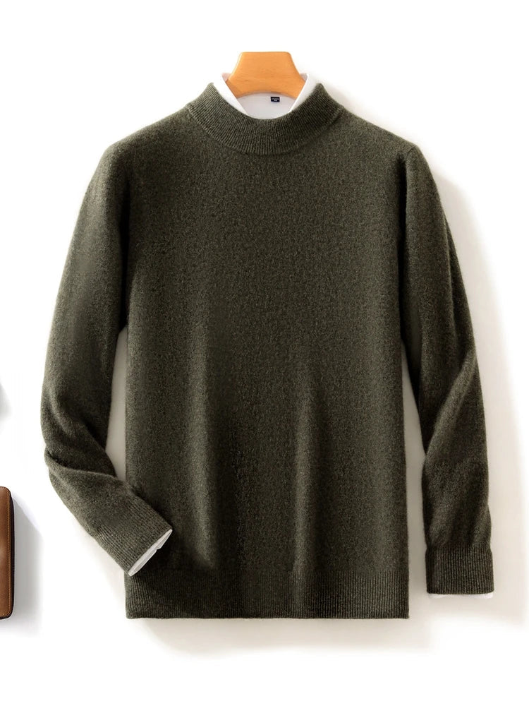 Ironclad | Luxuriöser Merino Stehkragenpullover für Männer