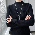 Aria | Kaschmir Zopfmuster Pullover