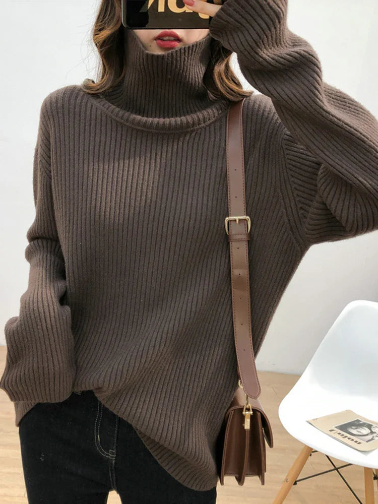 Maribelle | Kaschmir Rippen-Turtleneck