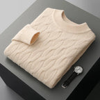 Valor Jacquard Kaschmir-Pullover