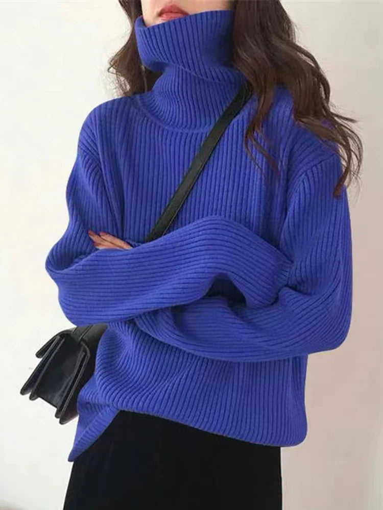 Maribelle | Kaschmir Rippen-Turtleneck