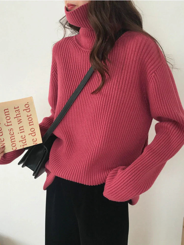 Maribelle | Kaschmir Rippen-Turtleneck