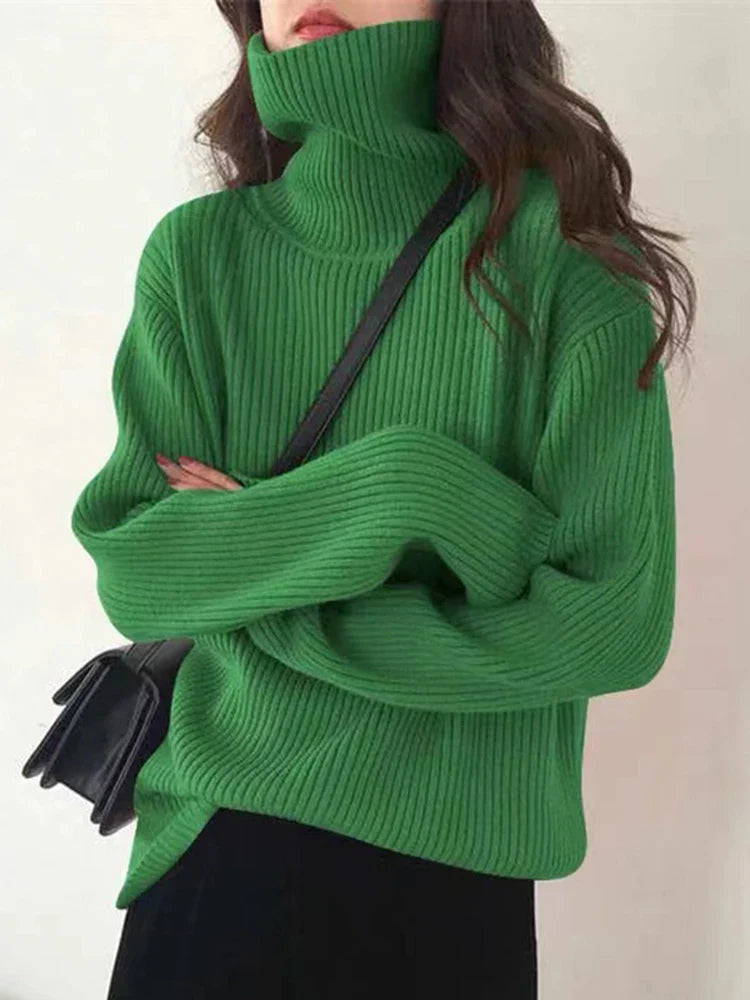 Maribelle | Kaschmir Rippen-Turtleneck