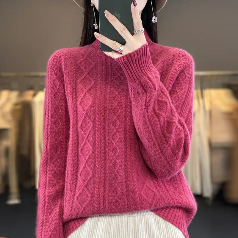 Auréne | Kaschmir-Musterstrickpullover