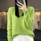 Opaline | Weicher Creme Kaschmirpullover
