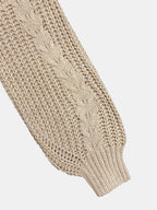 Gwenora London | Texturiert Kaschmir Rollkragenpullover