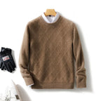 Zenith Diamant-Strick Merinowoll-Pullover